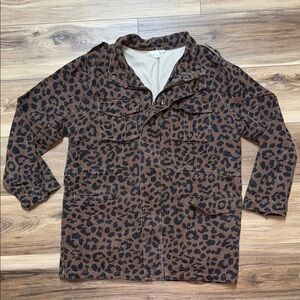Limelush Leopard Print Jacket